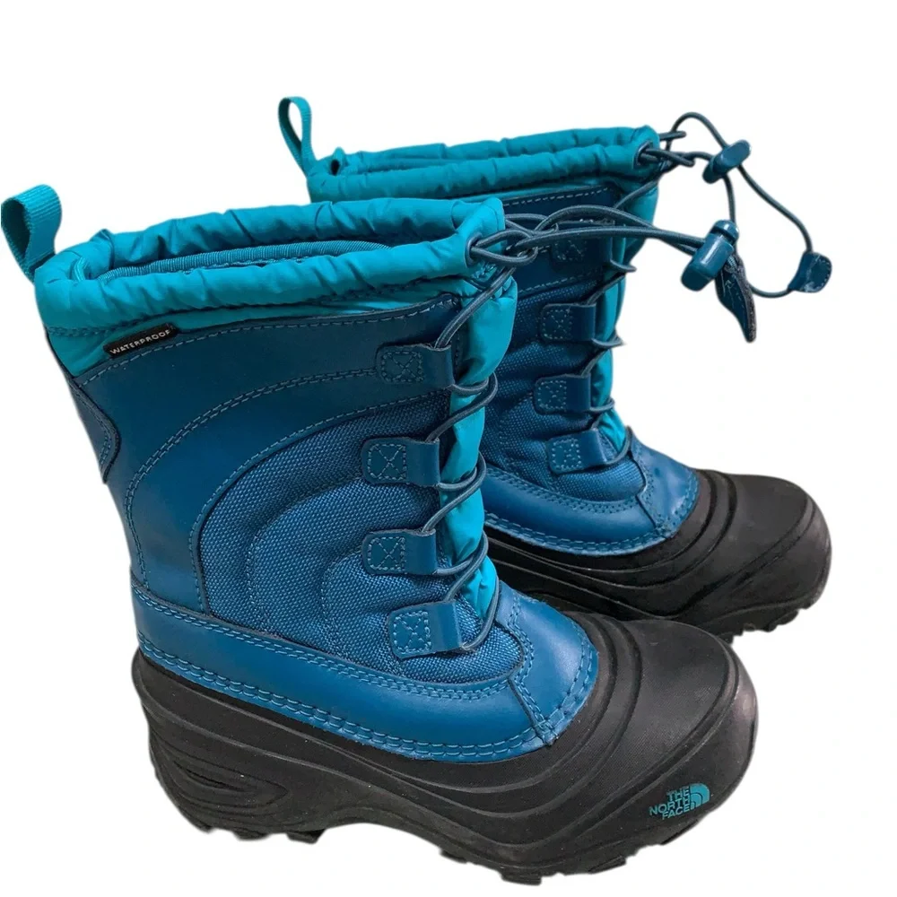 The North Face Kids’ Alpenglow IV Waterproof Winter Boots | Youth Size 2 | EUC